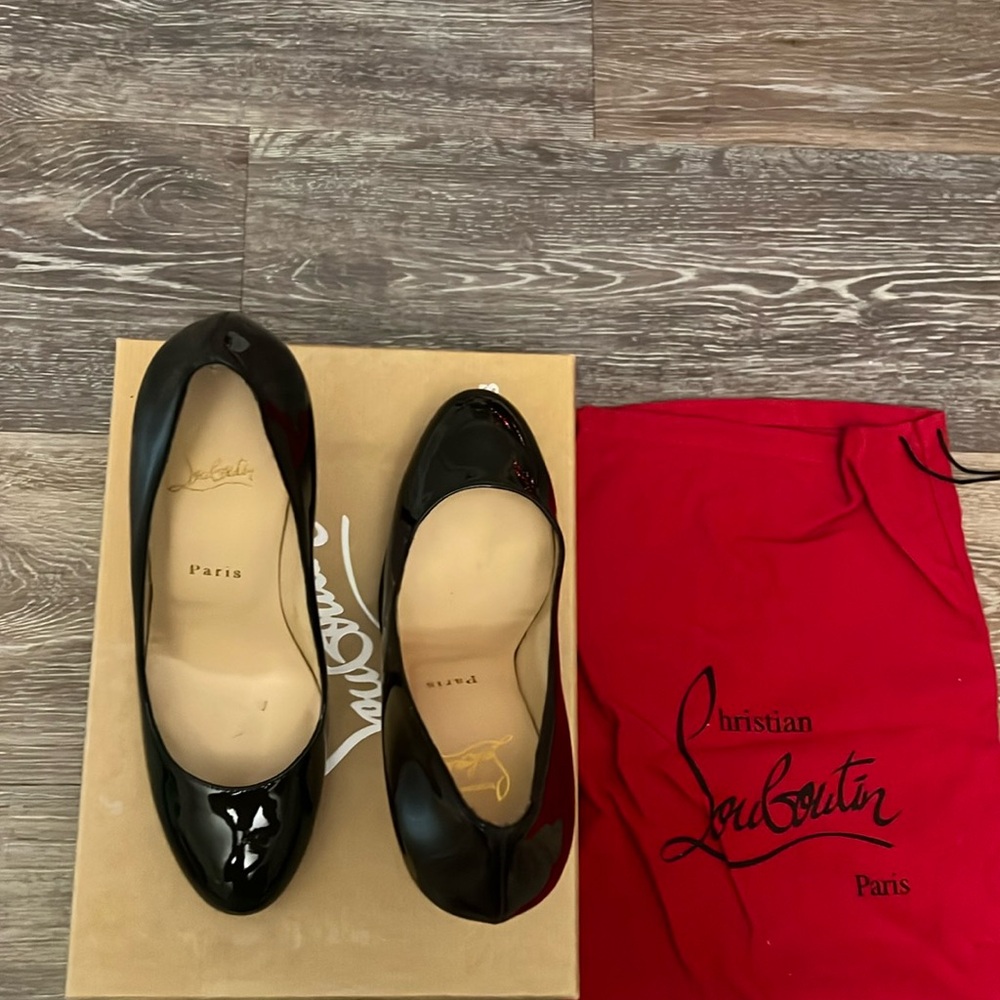 Christian Louboutin Simple Pump 120 Patent Calf